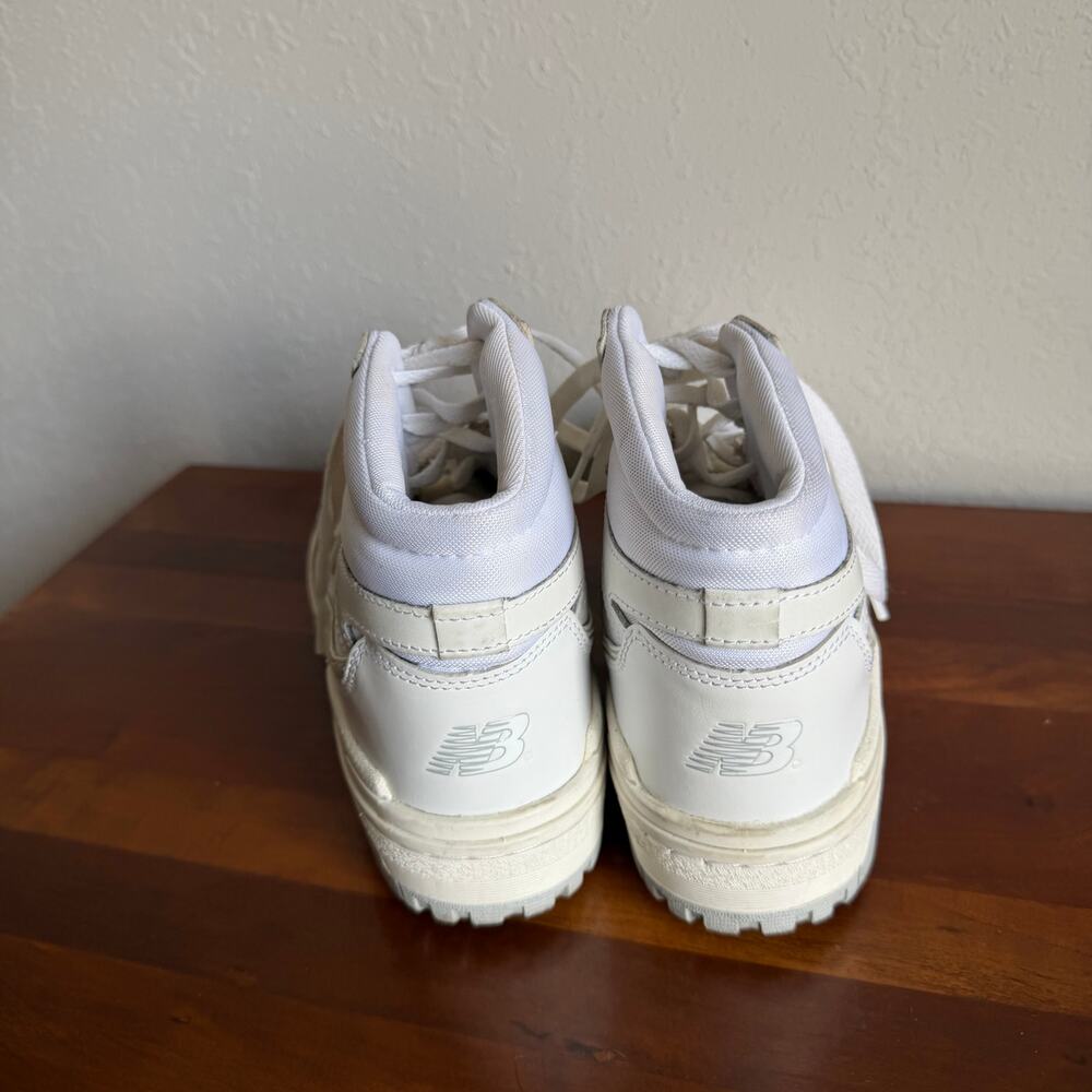 New Balance 650R Triple White High Ankle basketball Sneaker Mens 6.5 BB650RWW - Picture 3 of 6